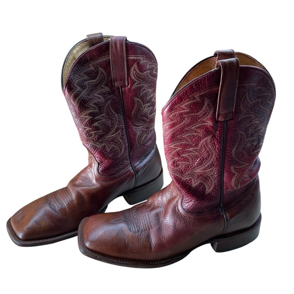Moonshine Spirit Men Cowboy Boots Brown Red Leather Square Toe Size 11D
Western - Picture 14 of 14